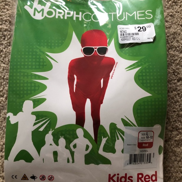 Red Morphsuit - Picture 3 of 4
